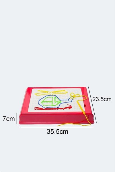 Tıfıl Toys Rooper Rope Trick Educational Skill-Building Game Set with 16 Different Pattern Cards and 4 Different Colors