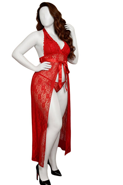 Lingerie and Fashion Style قميص نوم طويل