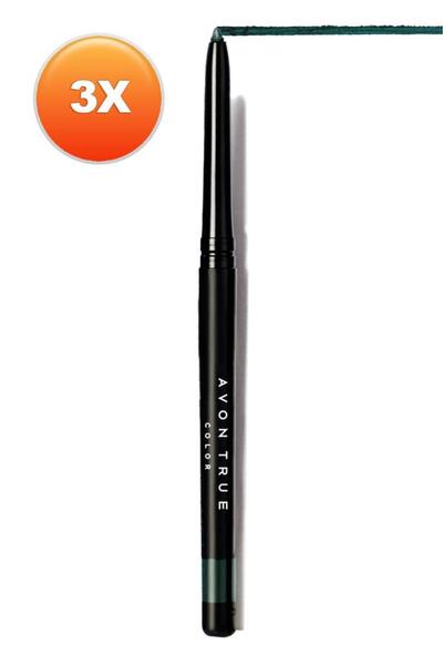 AVON قلم تحديد العيون المقاوم للماء من Glimmersticks مع مصعد لامع، مجموعة ثلا...