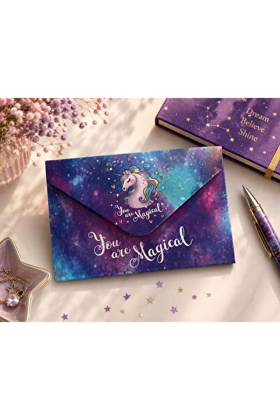 4nio MAGICAL UNICORN MEKTUP DEFTER