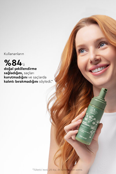 Otacı Bitkisel Şekillendirici Saç Köpüğü Yumuşak & Orta Tutuş