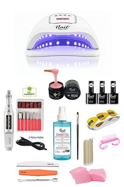 Nail Master Protez Tırnak Seti 150w Uv Lamba