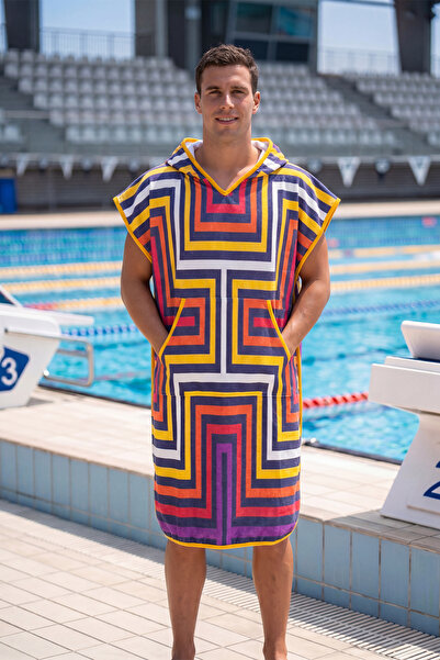 sporsuit Πετσέτα Poncho Panar Unisex για προπόνηση κολύμβησης στη θάλασσα με ...