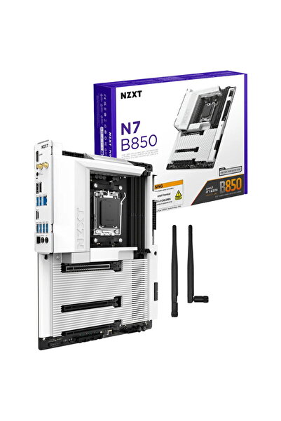Nzxt N7 B850 White - Socket AM5 - motherboard