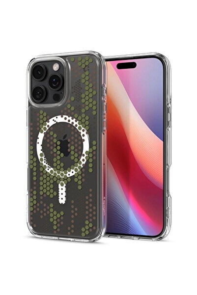 Spigen Ultra Hibrid MagSafe, camuflaj digital - iPhone 16 Pro Max