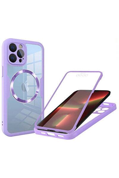 Techsuit Husa pentru iPhone 13 Pro + Folie - ColorVerse 360 MagSafe Series - ...