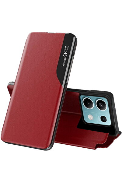 Techsuit Husa pentru Xiaomi Redmi Note 13 5G - eFold Series - Red