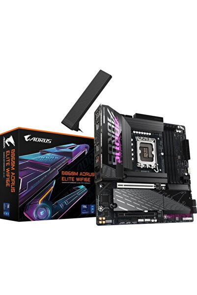 Gigabyte B860M AORUS ELITE WIFI6E, Intel B860, Socket 1851, mATX
