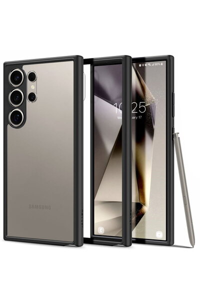 Spigen Husă pentru Samsung Galaxy S24 Ultra - Ultra Hybrid - Negru Mat