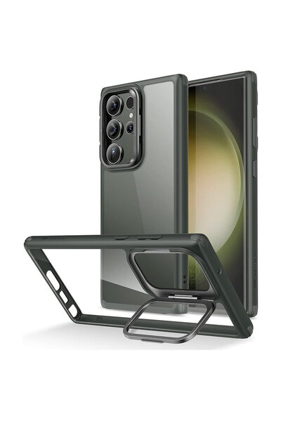 ESR Husa pentru Samsung Galaxy S23 Ultra - Classic Kickstand - Clear Green