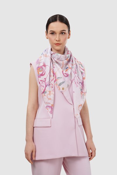 Buttonscarves Velmora Vual Square Scarf - Palette