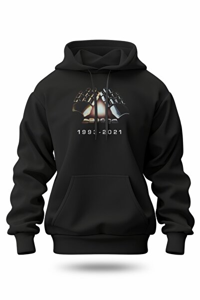 buzagi tasarım ürünleri Daft Punk Digital Print Hooded Unisex Sweatshirt