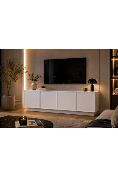 ADA TV ÜNİTESİ 180 CM –BEYAZ
