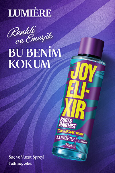 LUMIÈRE Lumiere Joy Elixir Saç Ve Vücut Spreyi 200 ml
