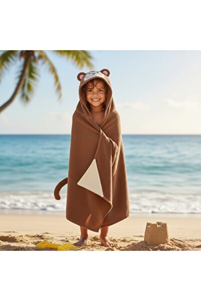 Reyo Towel Sea Monkey Figured Towel Poncho