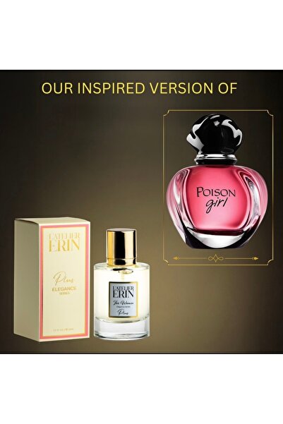 LATELİER ERİN Apă de parfum L’Atelier ERIN W166, 50 ml, pentru femei, inspira...