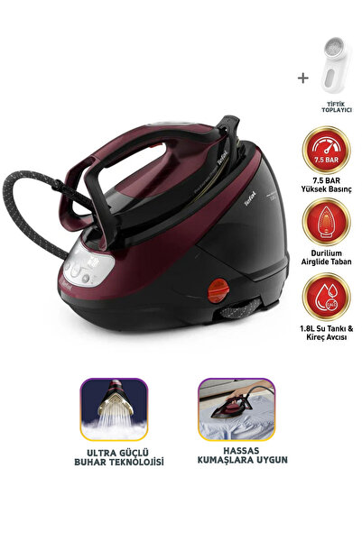 TEFAL 2600W 7,5Bar Yüksek Basınç Premium 560g/dk Ultra Güçlü Buhar Kazanlı Üt...