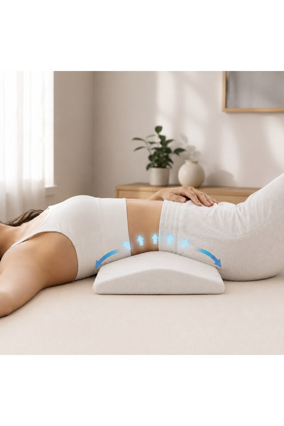 Uykuva RelaxBack Visco Ortopedik Bel Yastığı Soğuk Kumaş