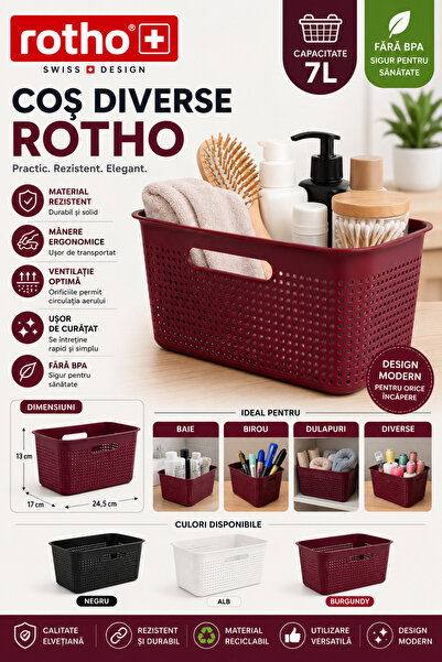 Rothoplast Cos de depozitare , din plastic