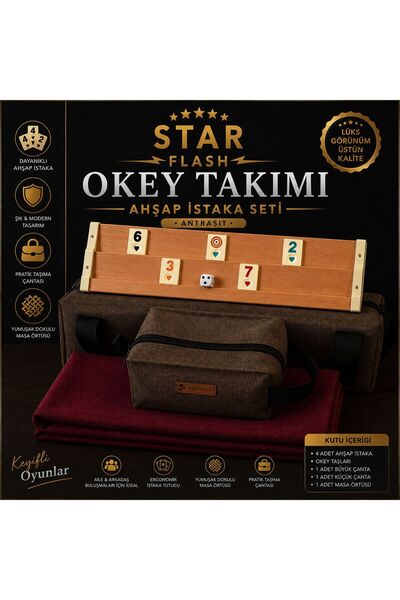 Mady Aksesuar Okey Takım Çantası Koyu Kahverengi ve Bordo Oyun Masa Örtüsü 2 ...