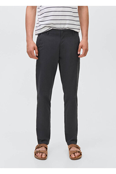 Mango Teen Rastezljive čino pantalone