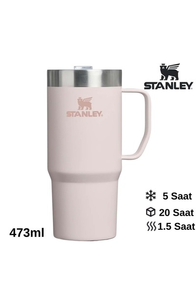 Stanley The Everyday Suburban Mug 0.47L Klasik Termos10-13861-041 Pembe