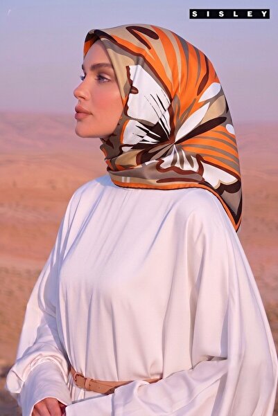 Sisley ELİSA DESENLİ EŞARP-2006-90*90