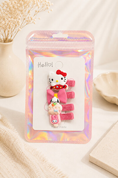Metanoyaco Hello Kitty 4-dijelna dečija kopča