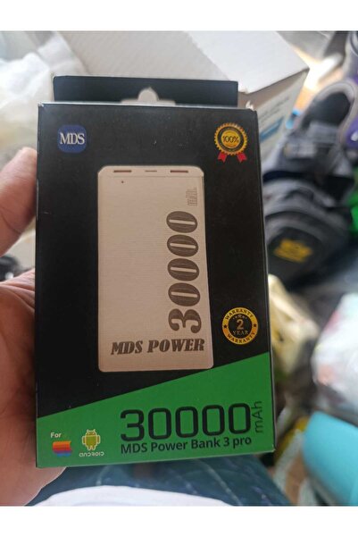 MDS 30000 mAh Powerbank – Yüksek Kapasite, Maksimum Güç!