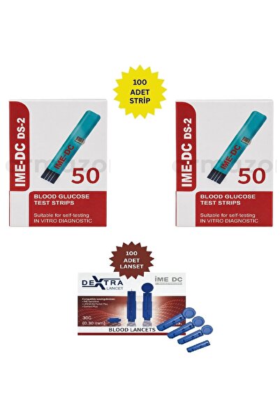 Ime-Dc 2 Kutu Strip (100 ADET) 1 Kutu Dextra (100 ADET) Lanset