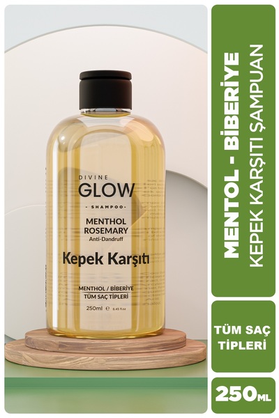 Divine Glow KEPEK KARŞITI MENTOL ŞAMPUAN