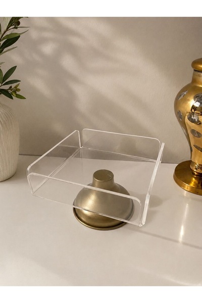 Tanrıkulu Design Ayaklı Kare Sunumluk