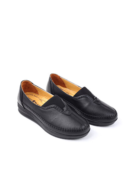 Castle Black Piele autentică 3,5 cm Pantofi confortabili pentru mama cu toc pană
