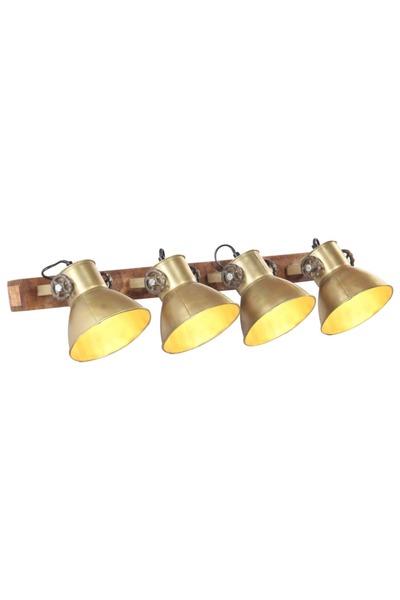 Concept Lampă de perete industrială, arămiu, 90 x 25 cm, E27