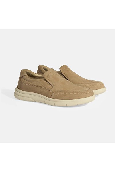 Desa Erkek Vizon Slip-On Nubuk Deri DesaComfort Günlük Ayakkabı