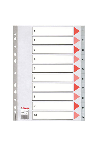 Esselte Index A4 numerotat 1-10