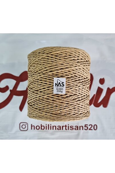 Nas Sarılmış Kağıt İp (Yumuşatılmış Kağıt İp) 175gr- 200gr -G39D AÇIK HASIR