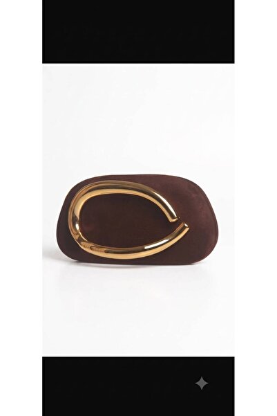 Angel Polo Kadın Elden Geçmeli Zincirli Abiye Portföy Clutch Çanta