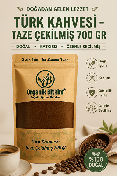 Türk Kahvesi - Taze Çekilmiş 700 gr