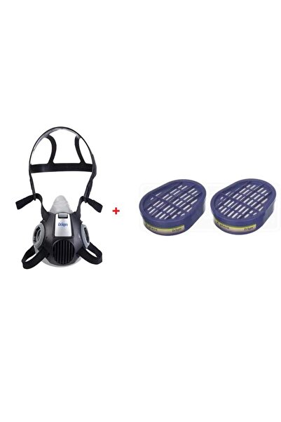Dräger Drager Xplore 3300 Yarım Yüz Maskesi + 6738816 Abek Filtre