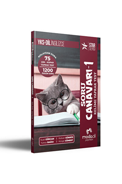 Modadil Yayınları YKSDİL Soru Canavarı 1 - Kelime Yaprak Test