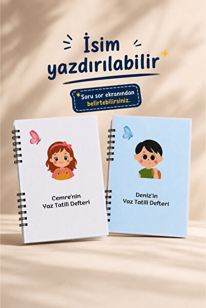 beticraft Yaz tatili günlüğüm, Çocuklar için günlük defteri, günlük