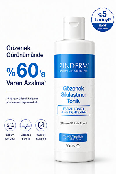 zinderm Gözenek Sıkılaştırıcı Nemlendirici ve Akne Karşıtı Arındırıcı ve Yağ ...