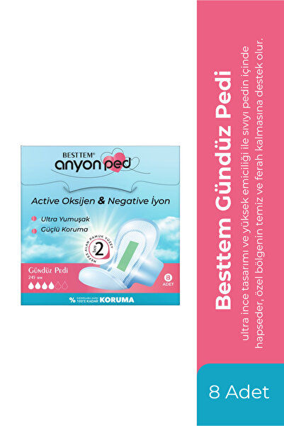 BESTTEM Anion Pad (Day) – Ultra Thin and Super Moisture Absorption Feature | ...