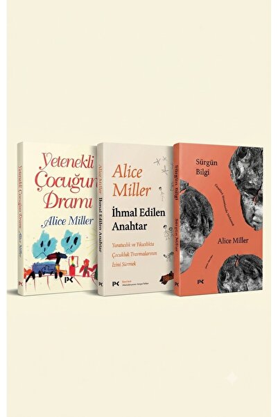 Profil Kitap Alice Miller Seti Üç Kitap Yetenekli Çocuğun Dramı . Ihmal Edile...