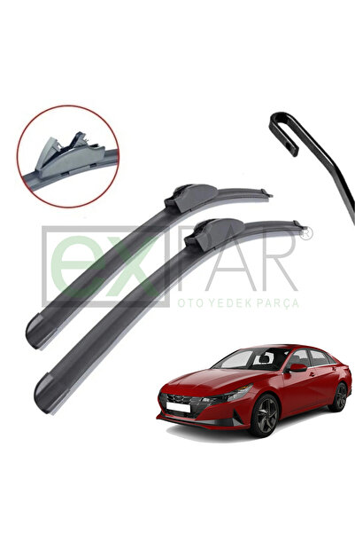 EXPAR OTO HYUNDAİ ELANTRA Uyumlu ÖN CAM SİLECEK SÜPÜRGESİ TAKIMI 2021 - 2023 ...