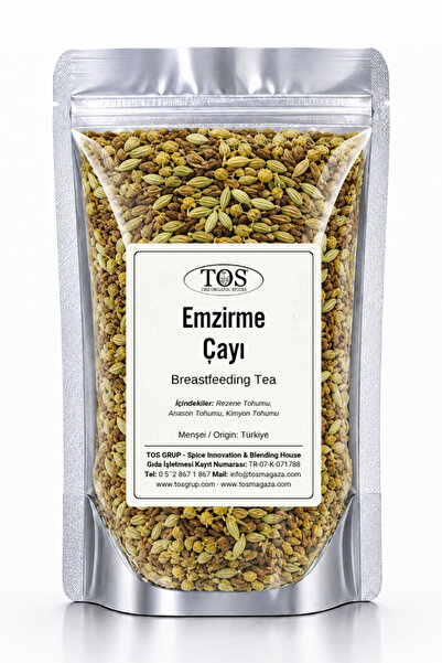 TOS The Organic Spices Emzirme Çayı (Anason-Kimyon-Rezene) 40 gr (1. Kalite) ...