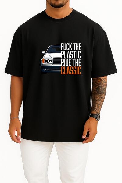 Bahriyeli Collection Oversize kroj Plastični automobil Korišćenje klasičnog a...