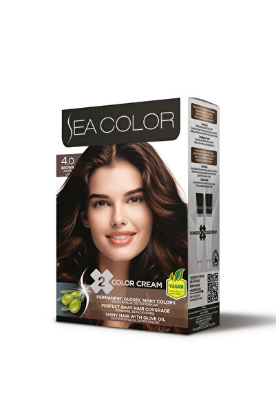 Sea Color Set Saç Boyası 4.0 Kahve Set Boya