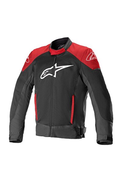 Alpinestars T-SP X SuperAir Yazlık Korumalı Motosiklet Montu Siyah Kırmızı